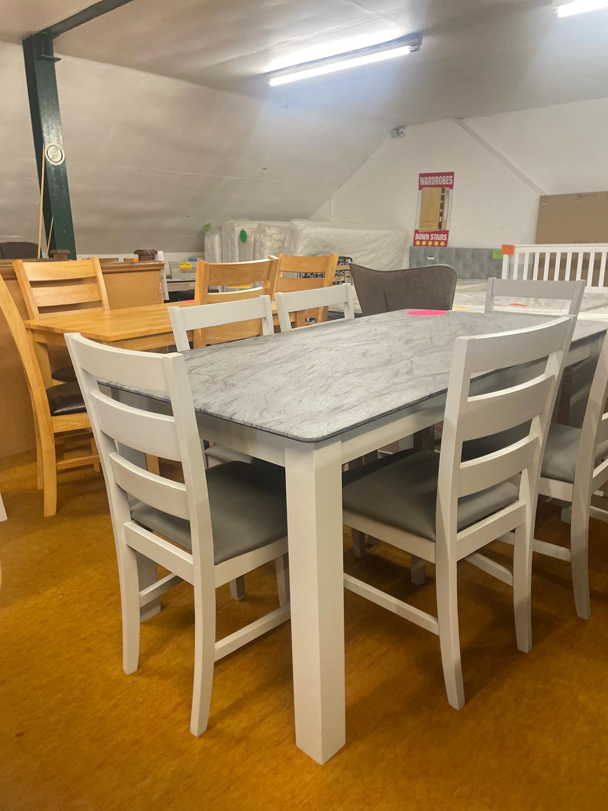 Kitchen furniture on display at Reliable House Furnishers - kitchen set 3